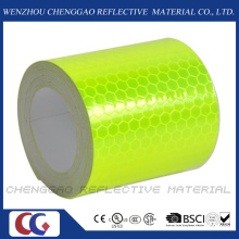 Cinta adhesiva reflectante verde PVC para la seguridad del tráfico (C3500-OXG)